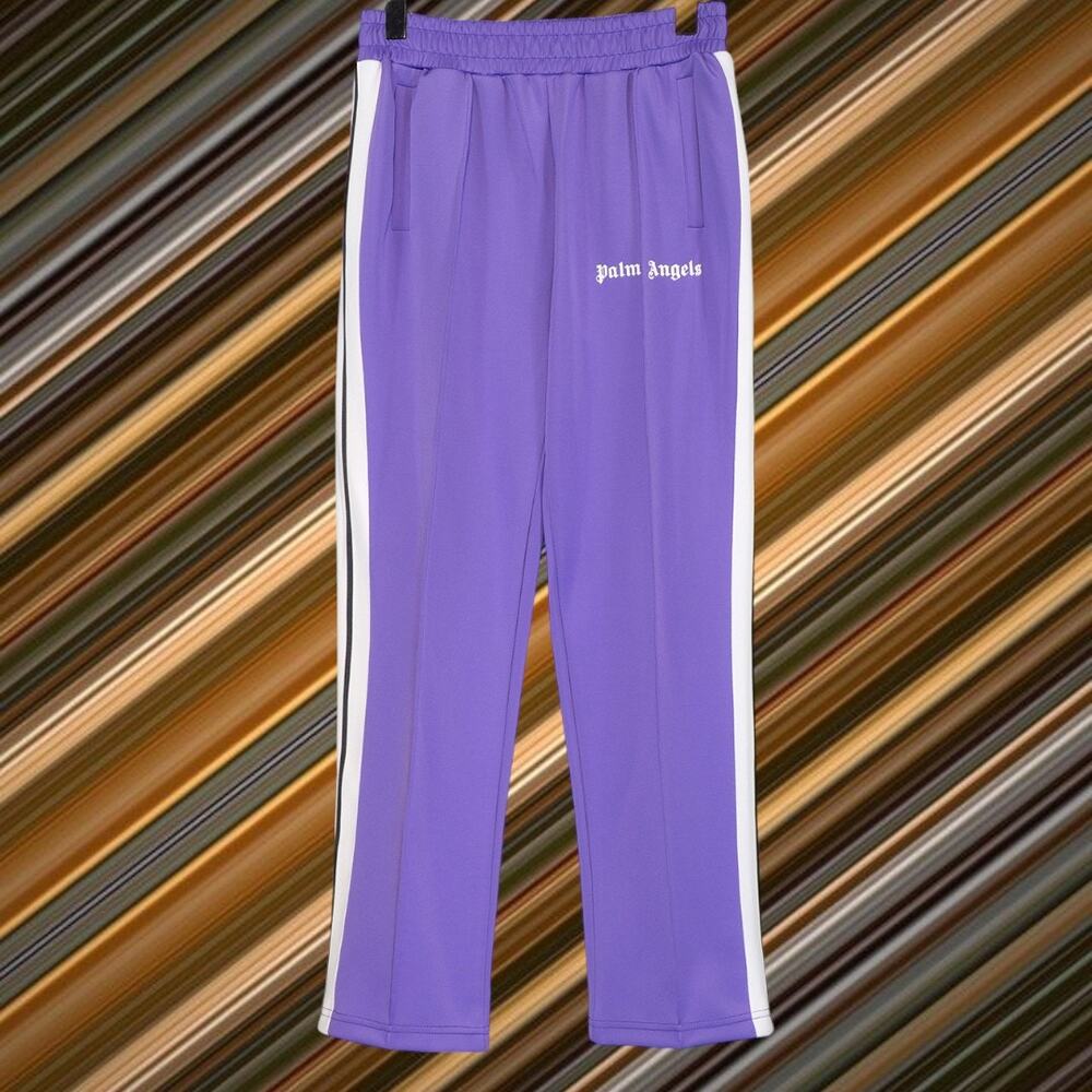 Palm Angels Men's Purple Pants
